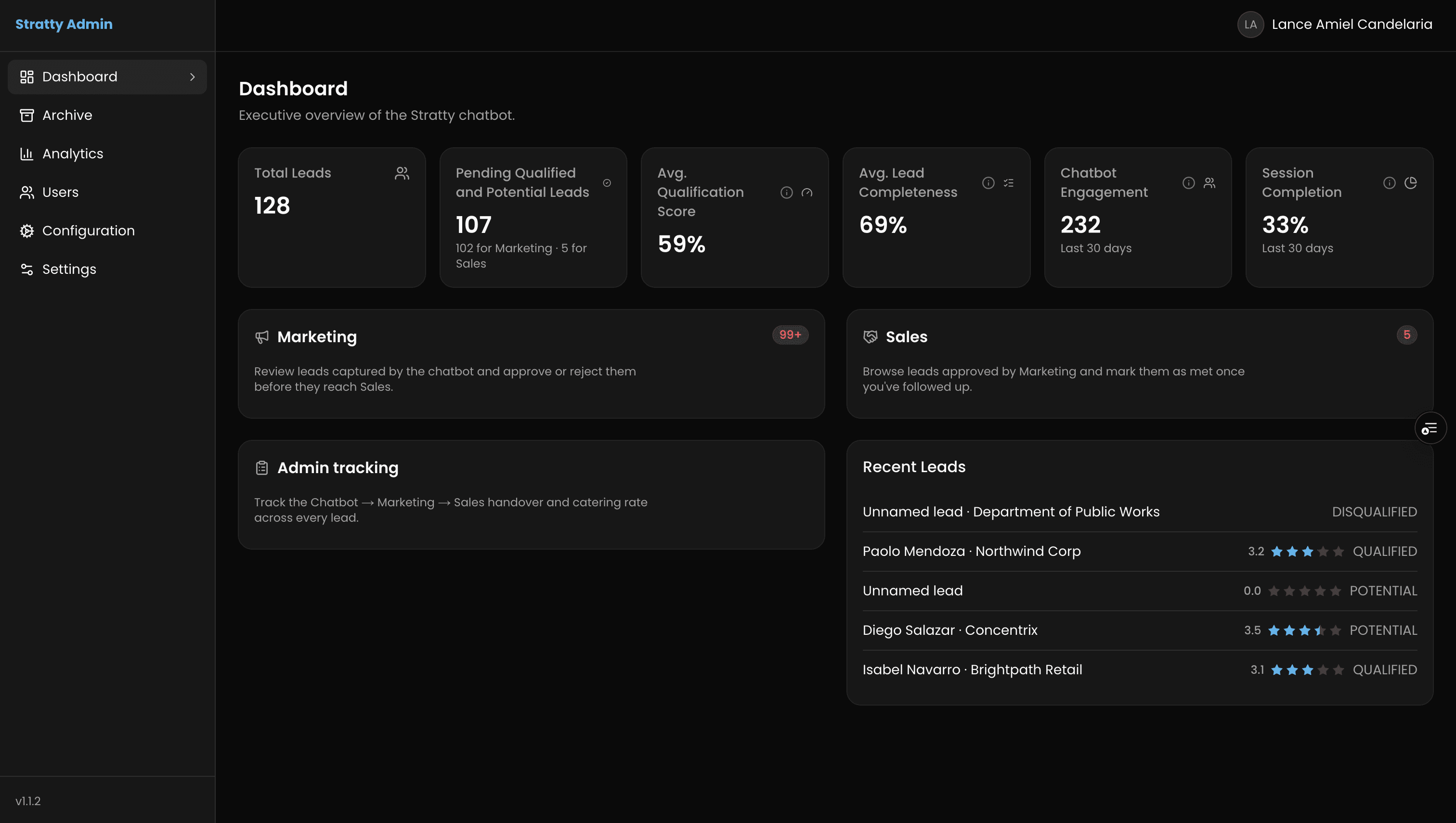 Stratty screenshot